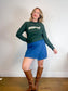 Good for Sunday Slow Fashion "Sunday Crewneck in Dark Green" (Size M)