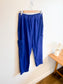 Cape Cove Sustainable Pull On Trousers in Blue (Size M)