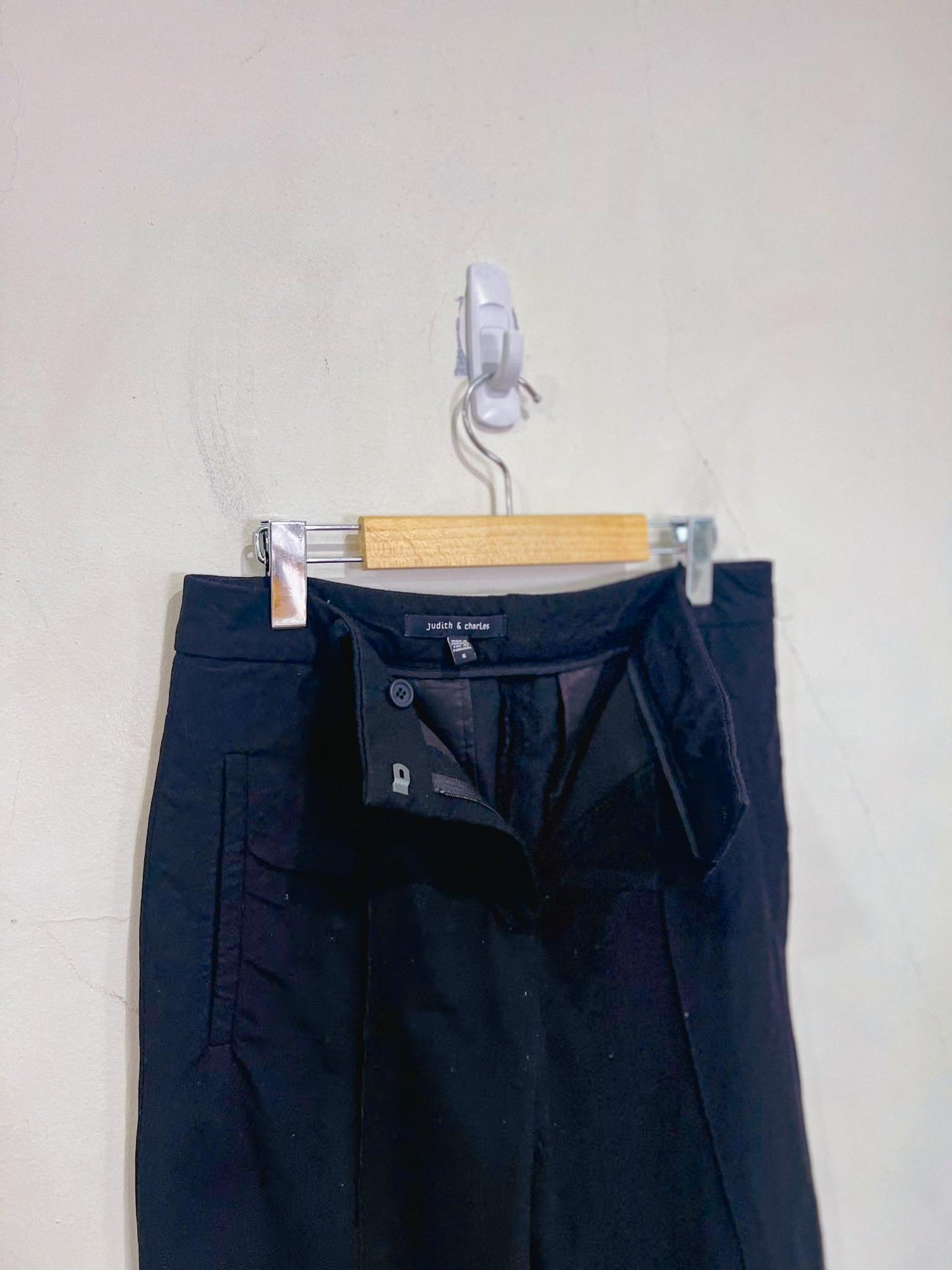 Judith & Charles Black Trousers (Size 6)