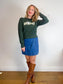 Good for Sunday Slow Fashion "Sunday Crewneck in Dark Green" (Size M)
