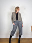 Eileen Fisher Wool Wide Leg Culottes in Grey (Size S/M)