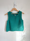 Roots "Sylvan Crochet Tank in Green" NWT (Size M)