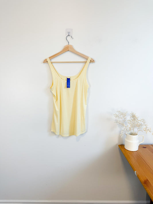 Kit & Ace Tank Top in Butter Yellow (Size L/XL)
