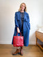 Vintage Sears Trench Coat in Blue (Size L)