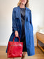 Vintage Sears Trench Coat in Blue (Size L)