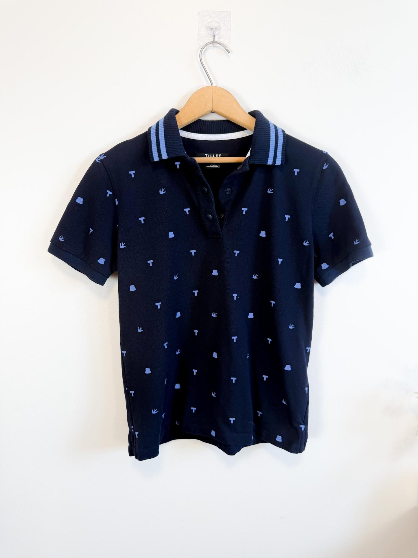 TILLEY Women's Icon Polo in Navy (Size S)