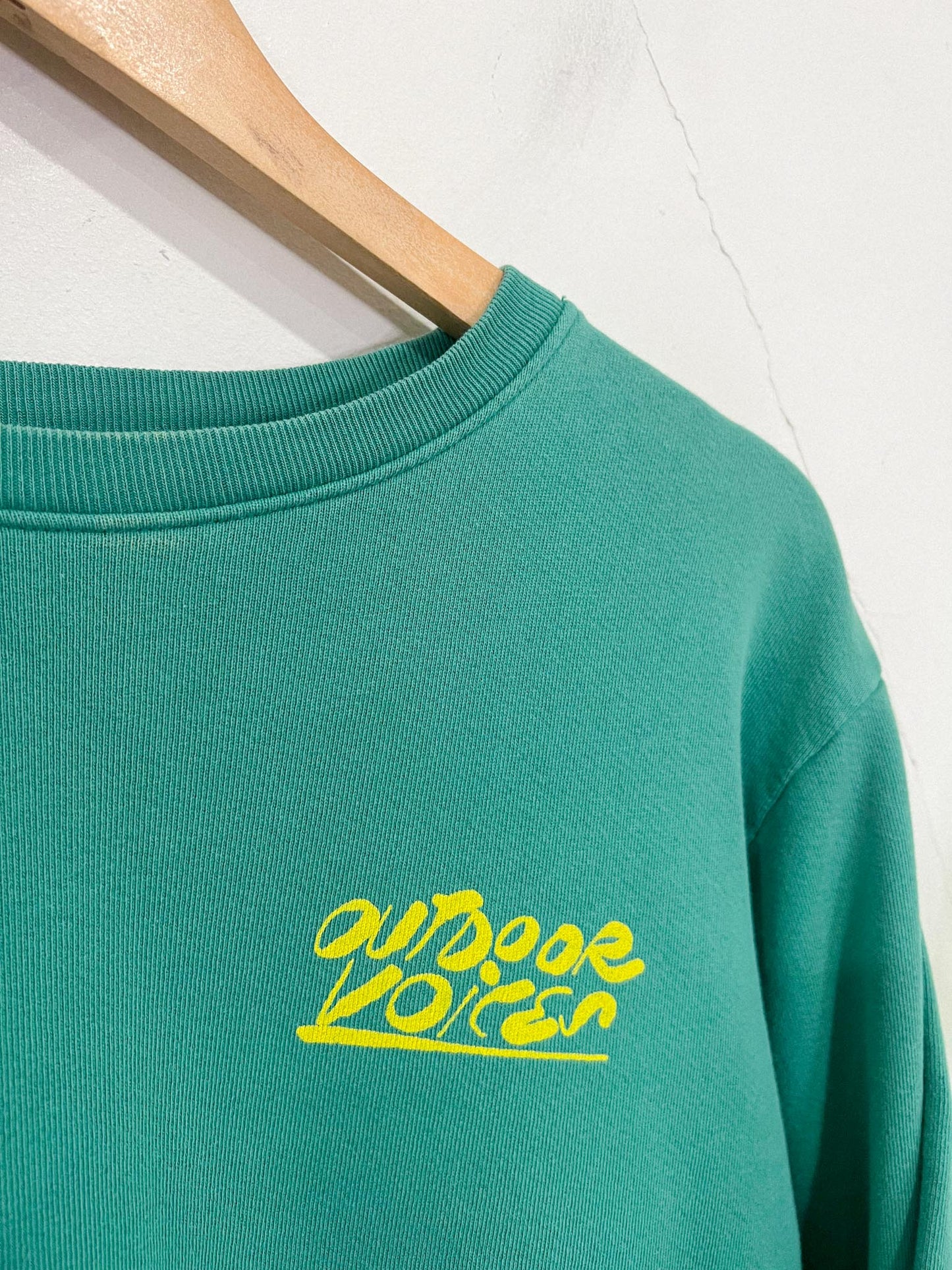 Outdoor Voices Crewneck in Green (Size M)