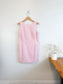 Vintage Gingham Mini Dress in Pink/White (Size S/M)