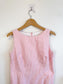 Vintage Gingham Mini Dress in Pink/White (Size S/M)