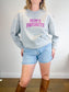 Favourite Daughter "Mom's Favourite Crewneck in Grey" (Size M)