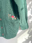 Lauranicus Goods "Little Mushroom Cardigan in Green" (Size M/L)