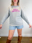 Favourite Daughter "Mom's Favourite Crewneck in Grey" (Size M)