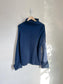 Banana Republic "Oversized Merino-Cashmere Sweater in Navy" (Size XS/S)