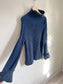 Banana Republic "Oversized Merino-Cashmere Sweater in Navy" (Size XS/S)