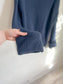 Banana Republic "Oversized Merino-Cashmere Sweater in Navy" (Size XS/S)