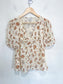 Madewell Silk Floral Blouse (Size 6)