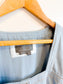 Anthropologie "Square-Neck Denim Mini Babydoll Dress" (Size M/L)