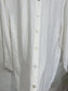 Eileen Fisher Mandarin Collar White Linen Long Blouse (Size 3X)