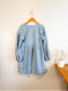 Anthropologie "Square-Neck Denim Mini Babydoll Dress" (Size M/L)