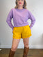 Saturdays New York City Crewneck in Purple SOLD AS IS (Size M)