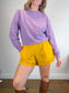 Saturdays New York City Crewneck in Purple SOLD AS IS (Size M)
