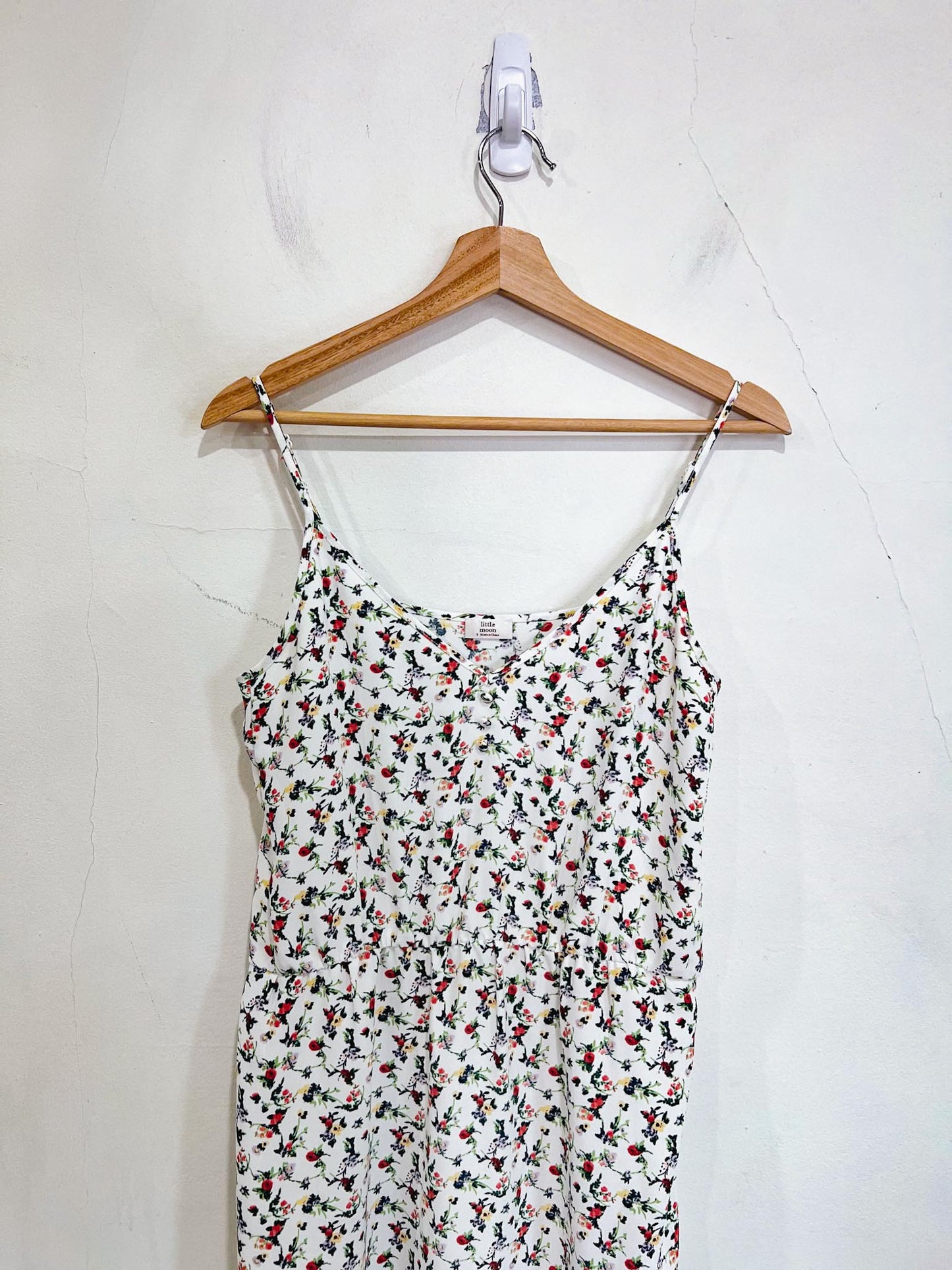 Little Moon Floral Dress with Lace Bottom (Size S/M)