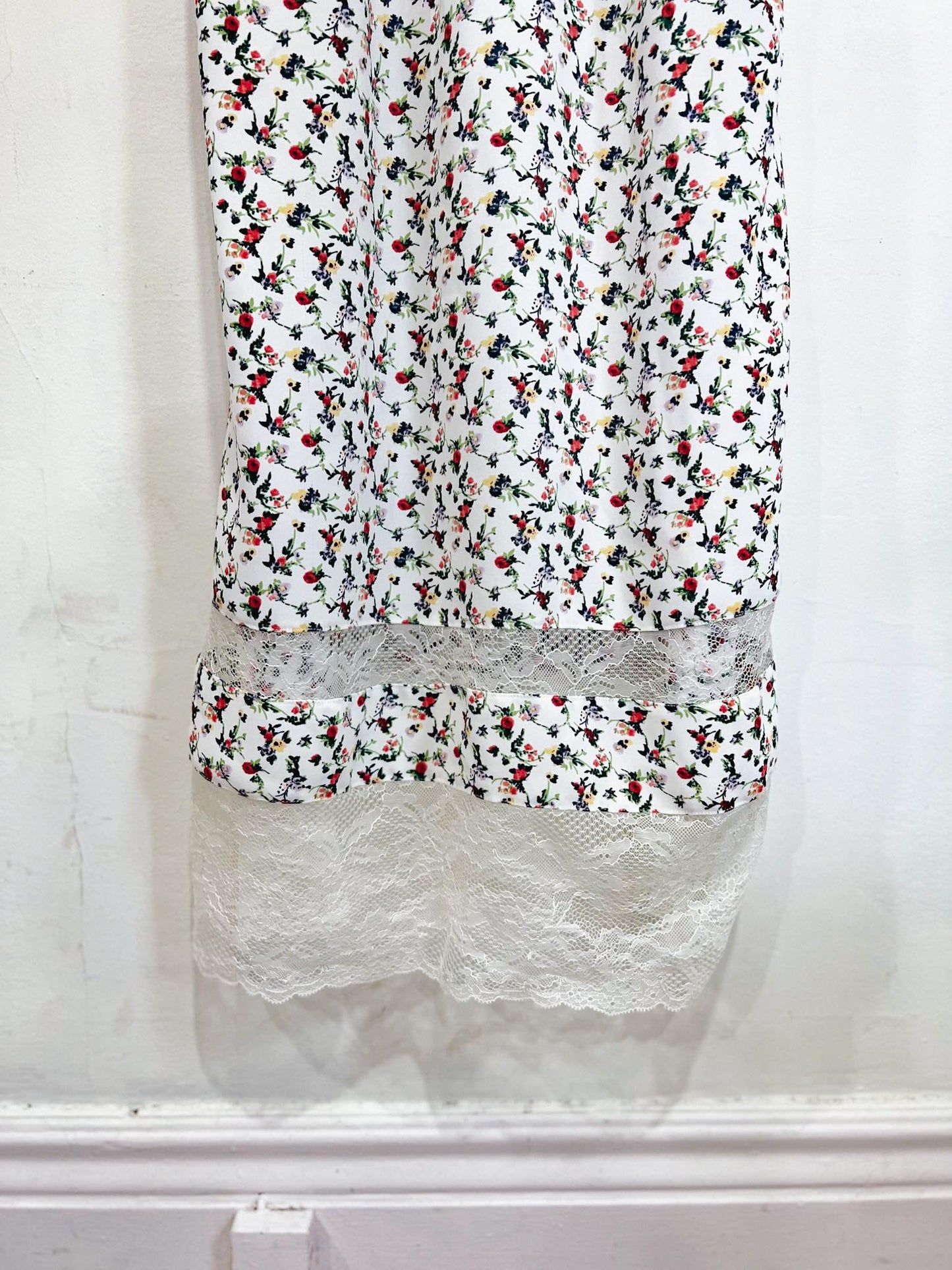 Little Moon Floral Dress with Lace Bottom (Size S/M)