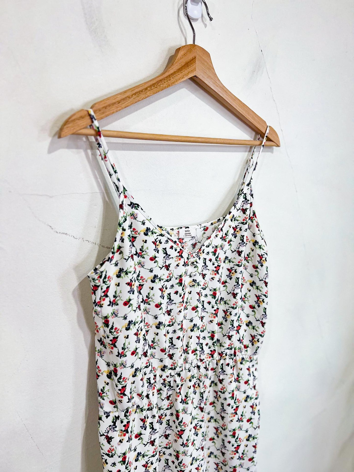 Little Moon Floral Dress with Lace Bottom (Size S/M)