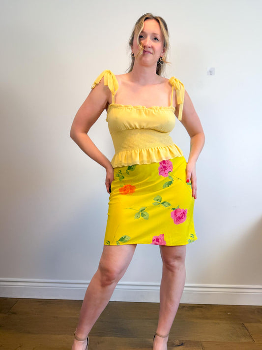 Wilfred "Ballad Camisole in Butter Yellow" (Size M)