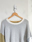 Zaket & Plover Geometric Print Sweater in Grey/Cream/Mustard (Size L)