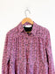 SELECTED FEMME "Curve Shirt Dress in Pink Floral" (Size M/L)