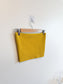 Babaton "Sculpt Knit Cropped Tube Top in Yellow" (Size M)