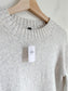 Banana Republic Crewneck Sweater in Heathered Grey NWT (Size XS/S)