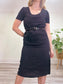 RIANI Black Linen Dress (Size 8)