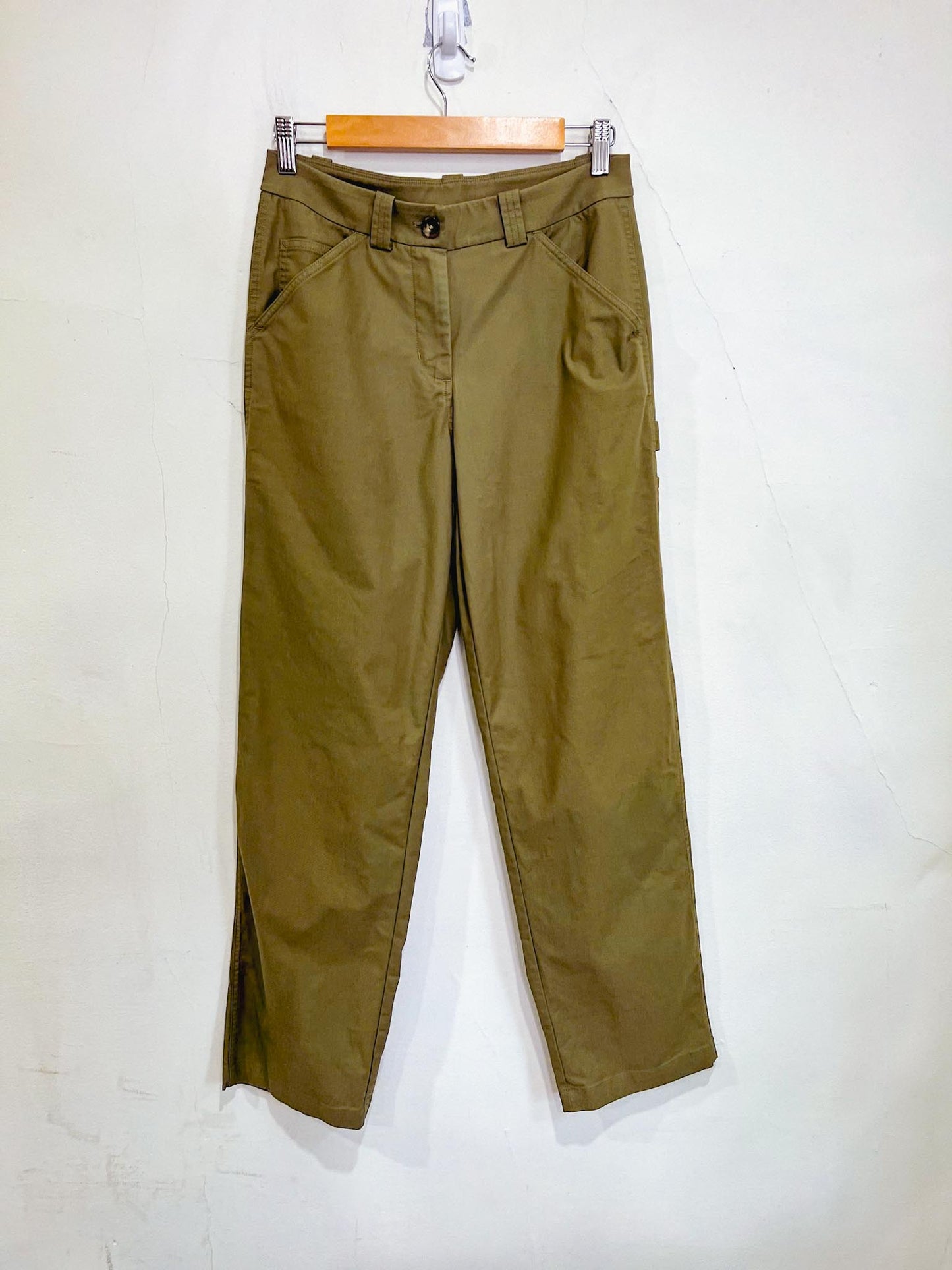 Kit & Ace Cargo Pants in Green (Size 6)