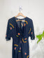 CAPULET Revolve Abstract Print Jumpsuit in Black (Size M/L)