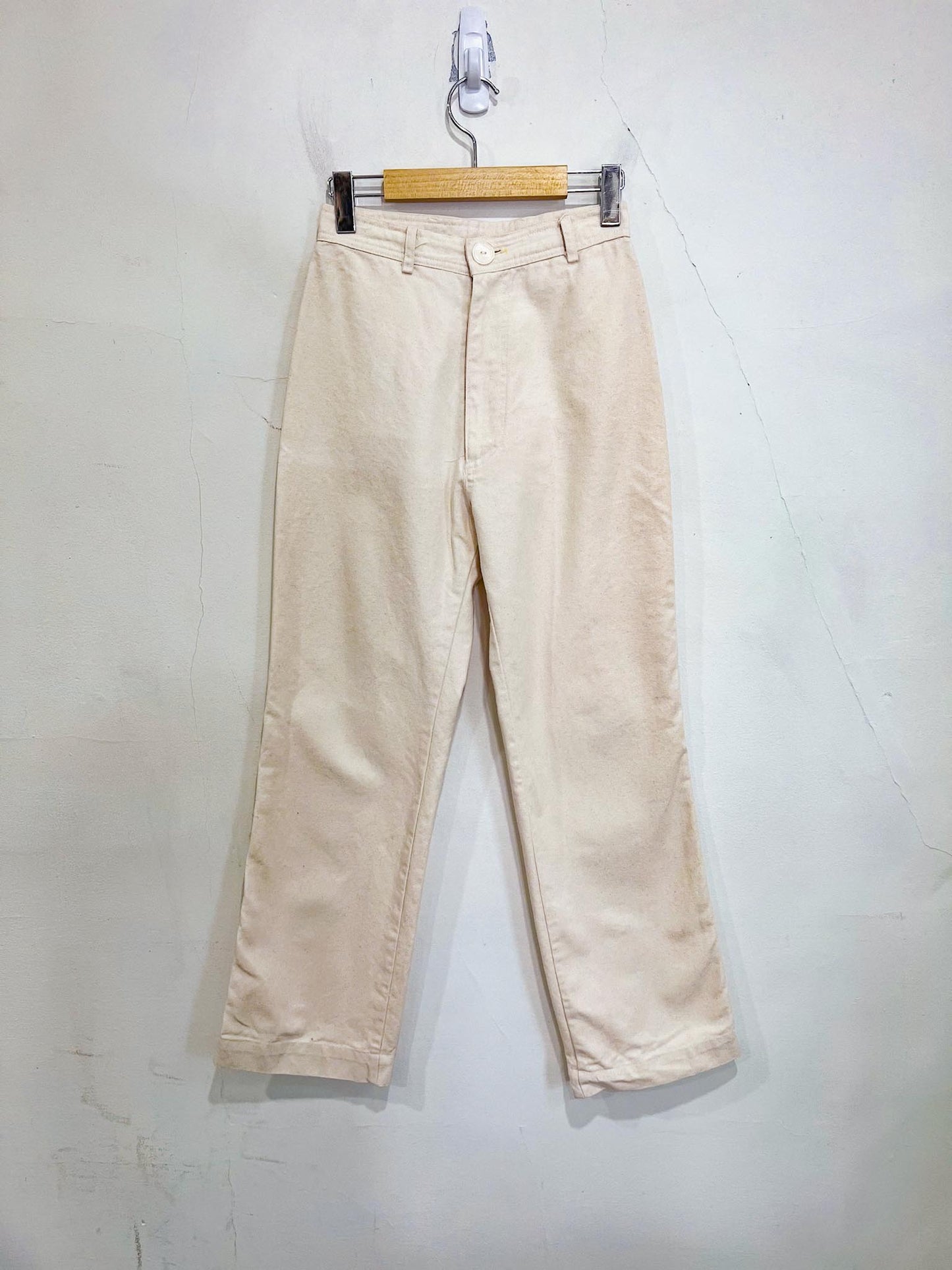 Canvas Pants in Natural (Size XS)