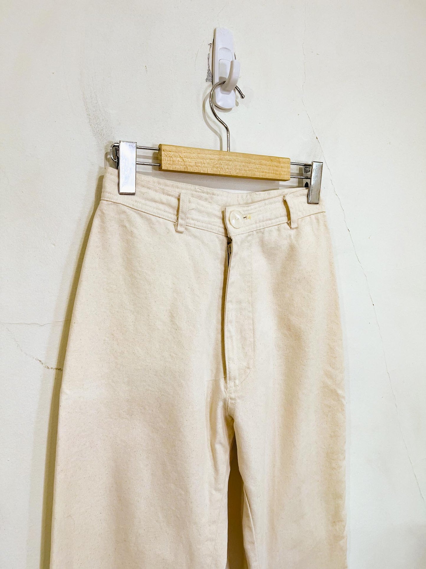 Canvas Pants in Natural (Size XS)