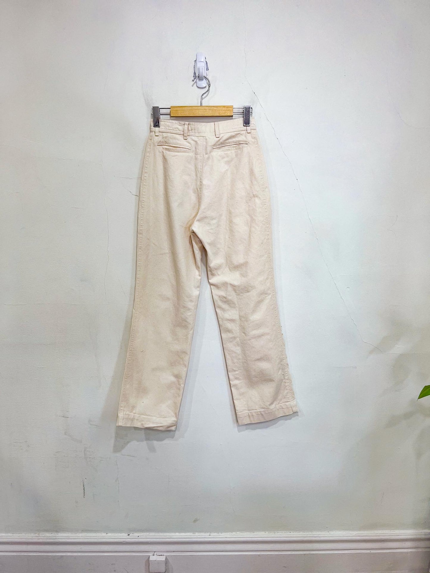 Canvas Pants in Natural (Size XS)