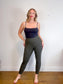 Lululemon Tights in Dark Green (Size 10)