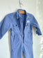 The Animal Observatory Slow Fashion  "Blue Grasshopper Jumpsuit" (Size 4Y) KIDS