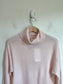 Hudson North "Cashmere Turtleneck Sweater in Pink" NWT (Size S)