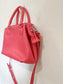 Matt & Nat Handbag with Crossbody Strap in Cherry Red