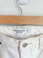 Abercrombie & Fitch "The 90s Straight Ultra High Rise Jeans in White" (Size 30L)