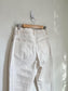 Abercrombie & Fitch "The 90s Straight Ultra High Rise Jeans in White" (Size 30L)