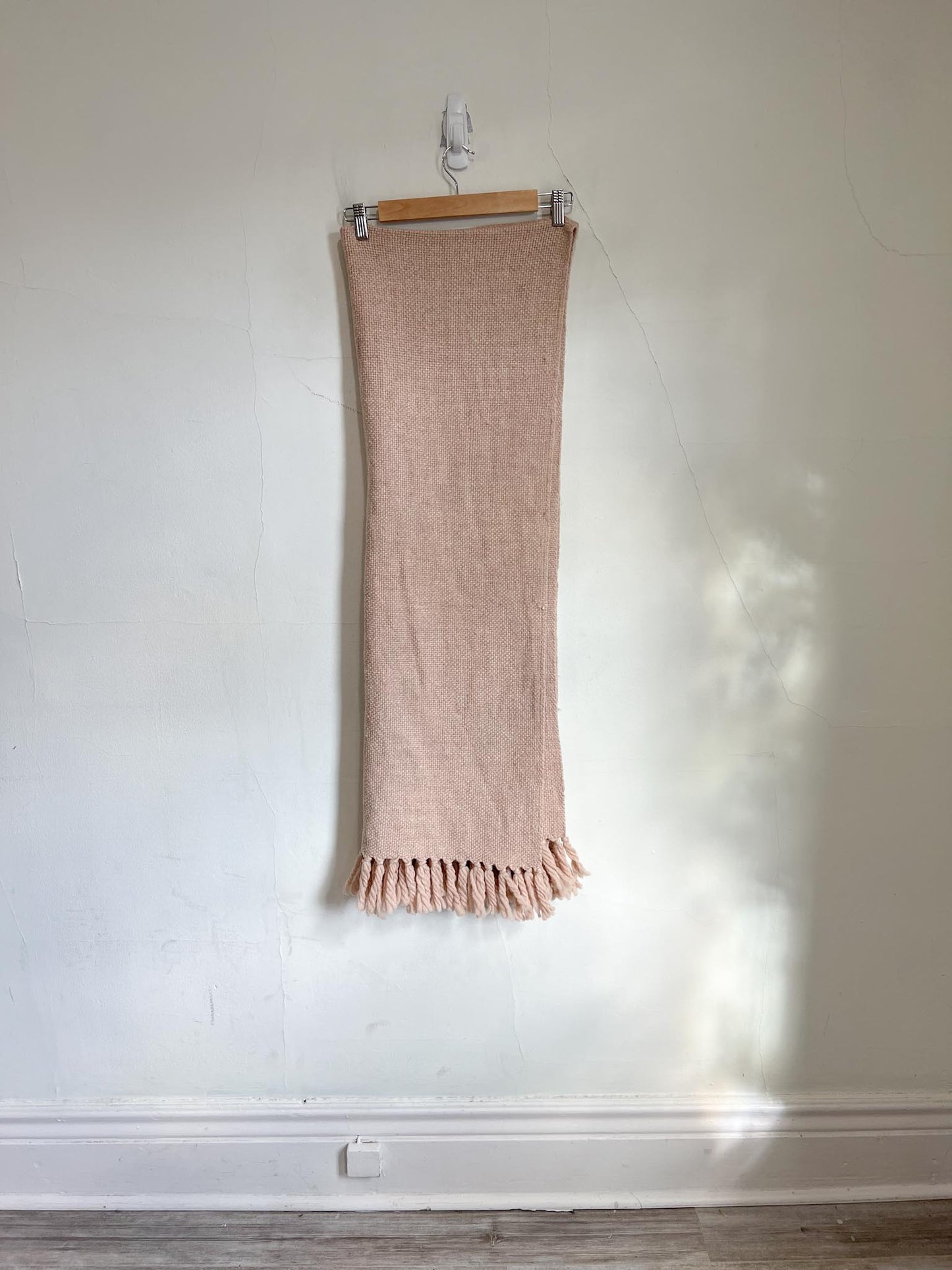 Free Label x Mark Krebs Slow Fashion Chunky Scarf in Blush