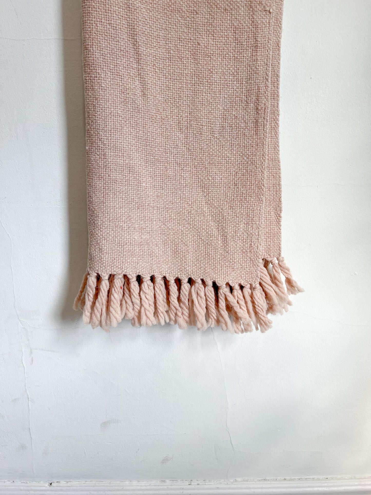 Free Label x Mark Krebs Slow Fashion Chunky Scarf in Blush