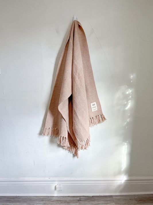 Free Label x Mark Krebs Slow Fashion Chunky Scarf in Blush