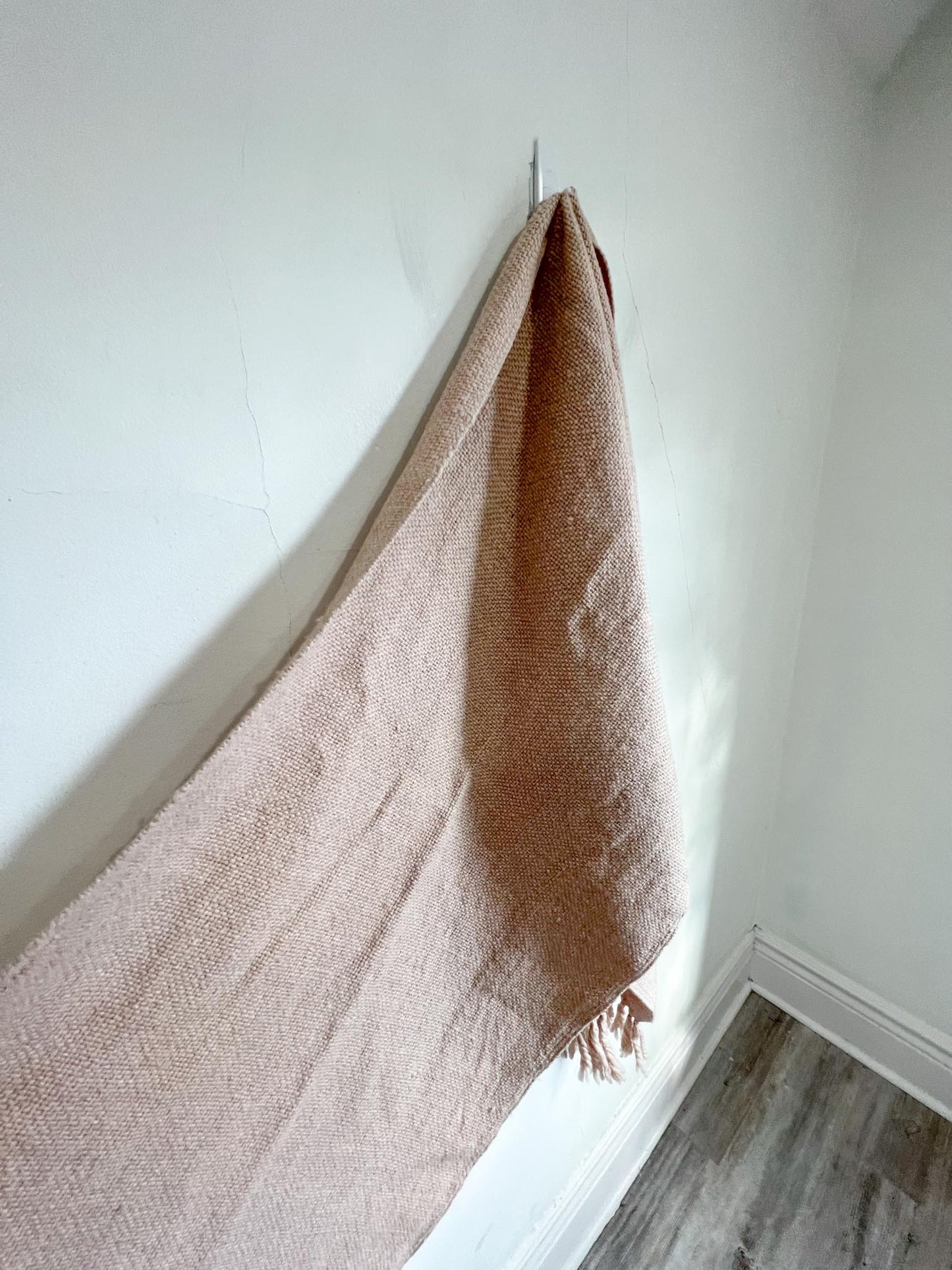 Free Label x Mark Krebs Slow Fashion Chunky Scarf in Blush