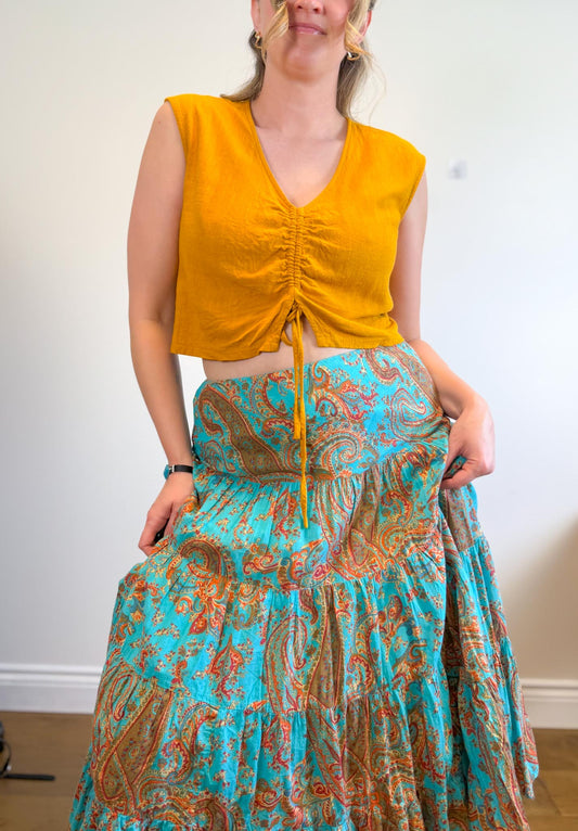 Dagg & Stacey Slow Fashion "Cove Top in Amber" (Size M/L)